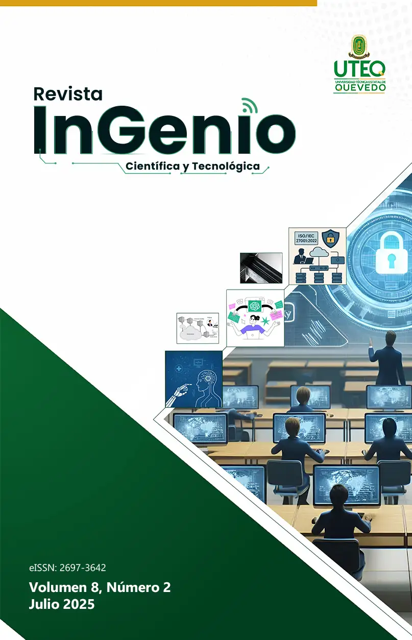 Portada de la Revista InGenio